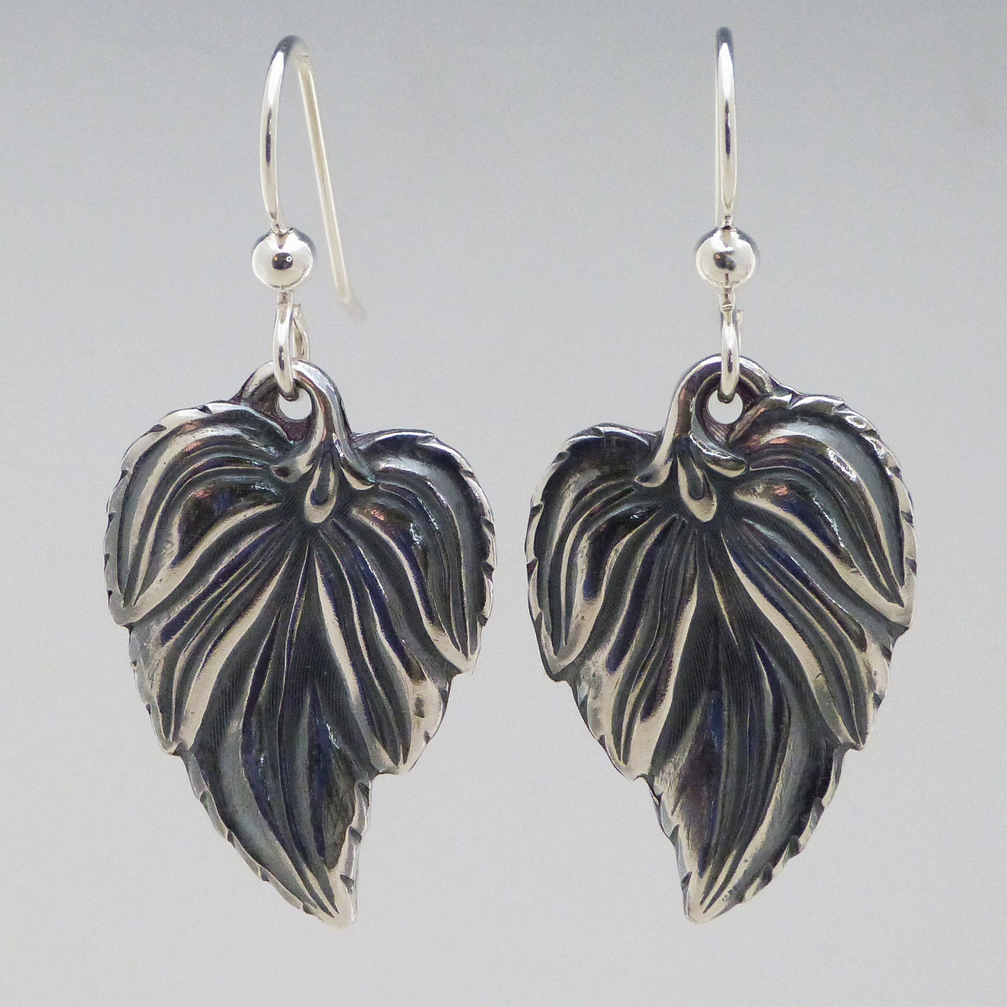 Grape Leaf Earrings