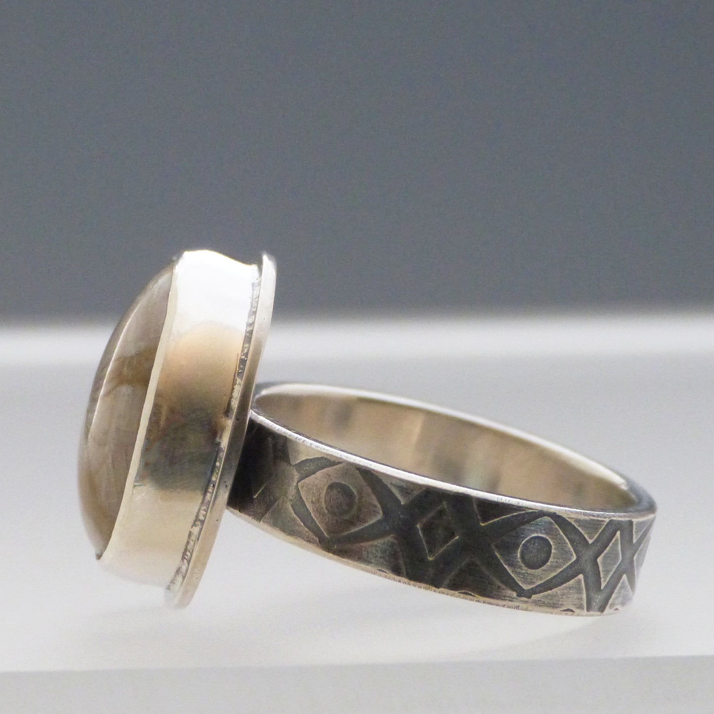 Fossil Starfish Ring