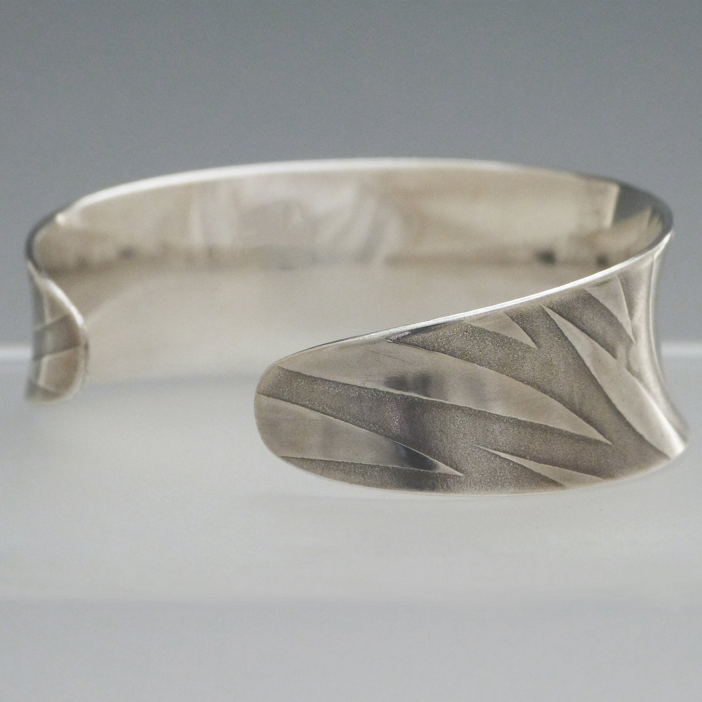Sterling Sunrise Patterned Cuff