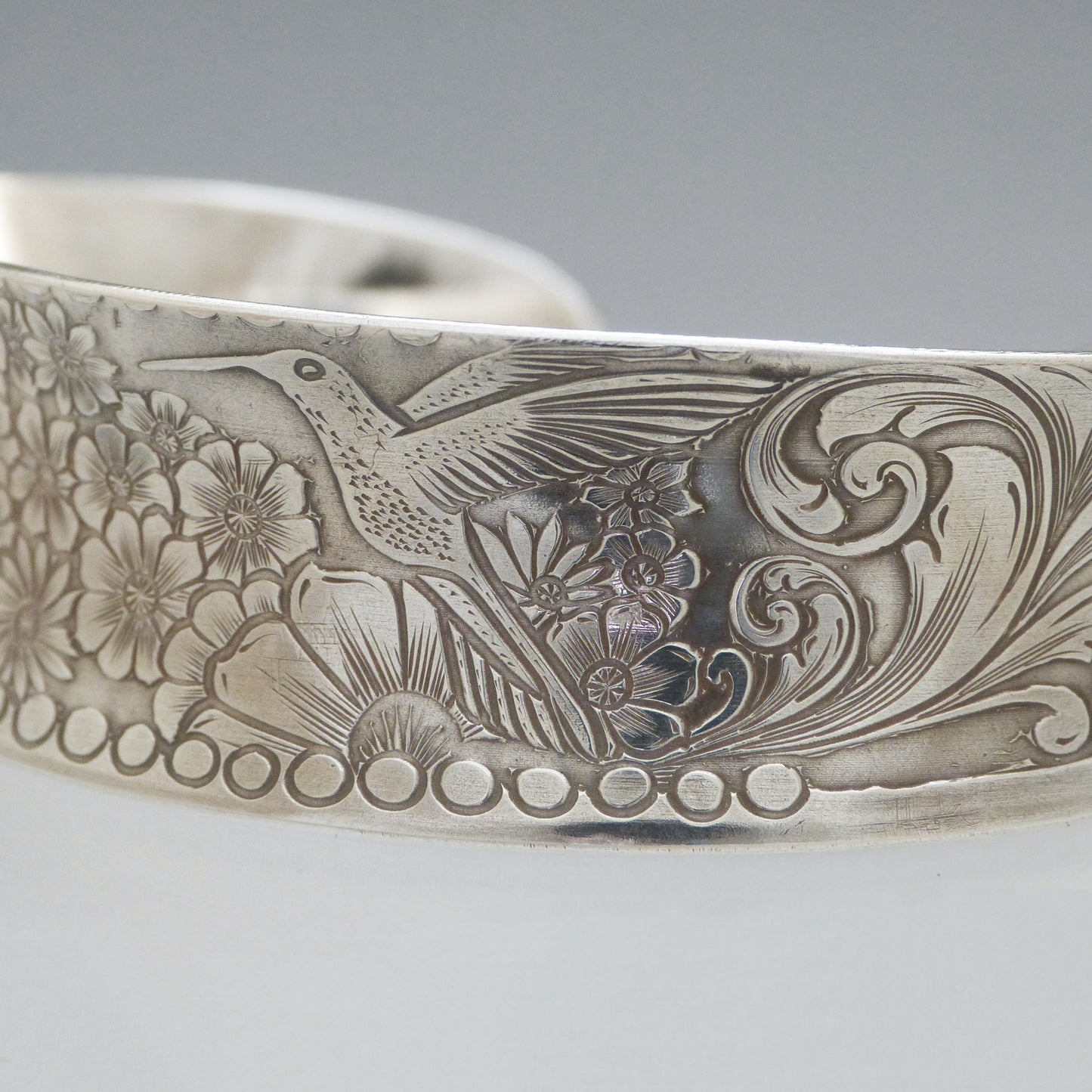 Hummingbird Cuff Bracelet