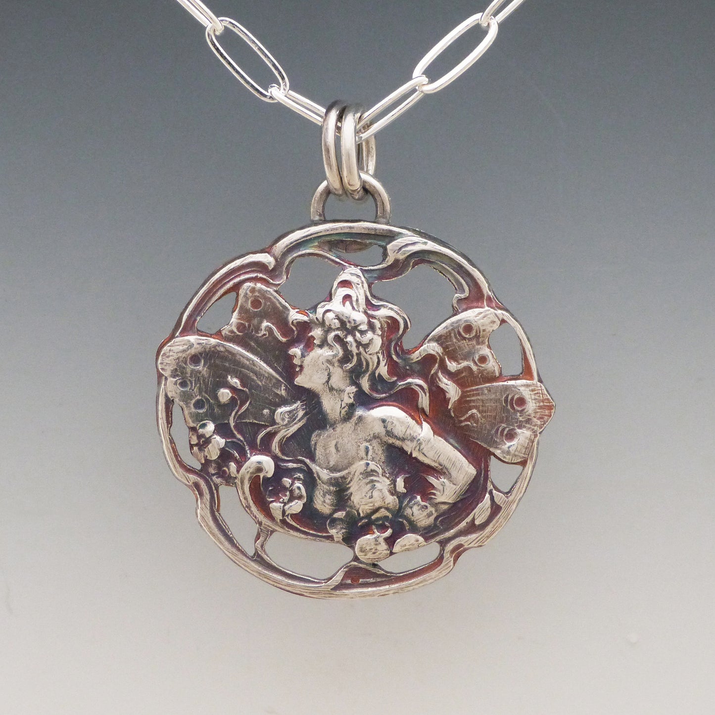 French Art Nouveau Fairy Necklace