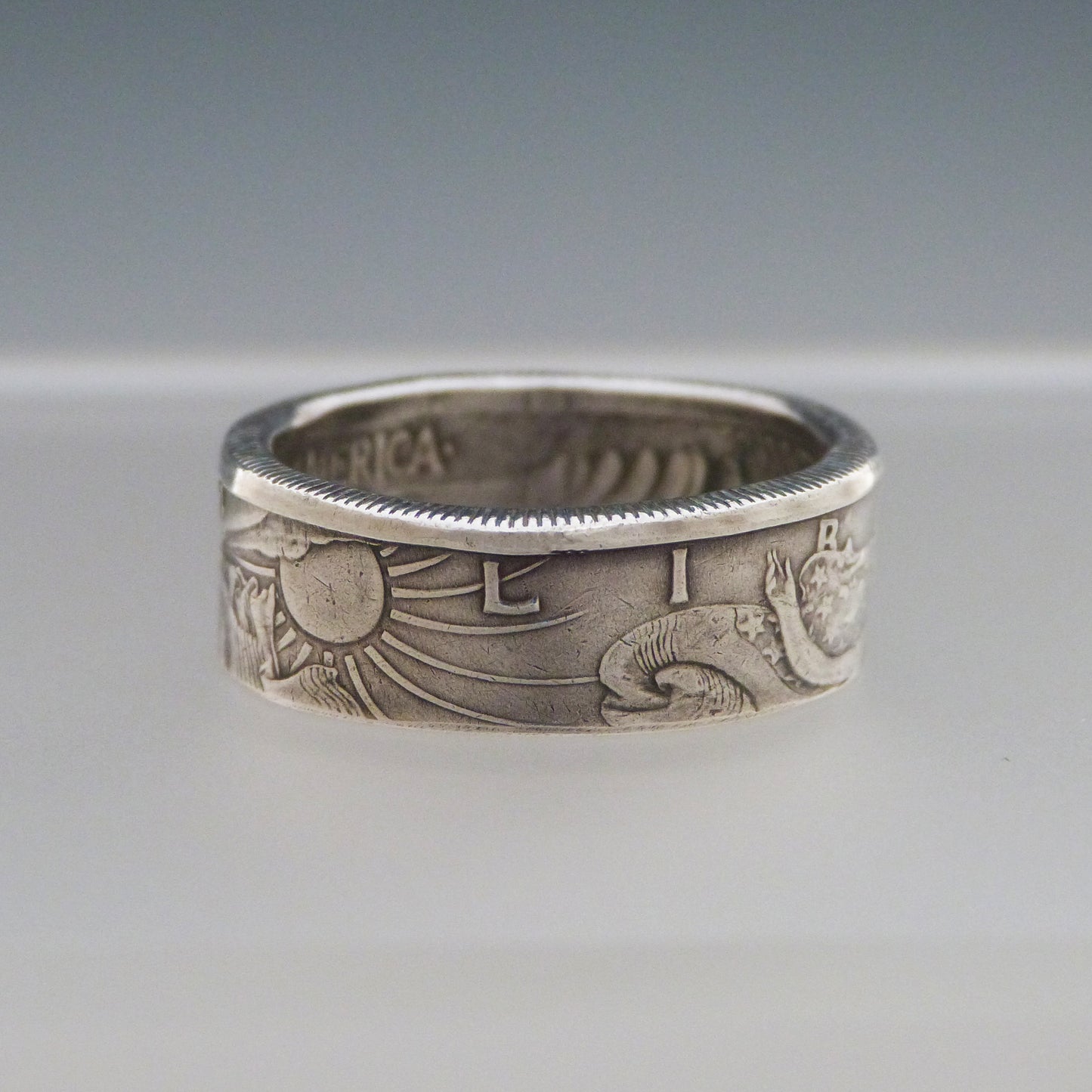 Walking Liberty Half Dollar Ring