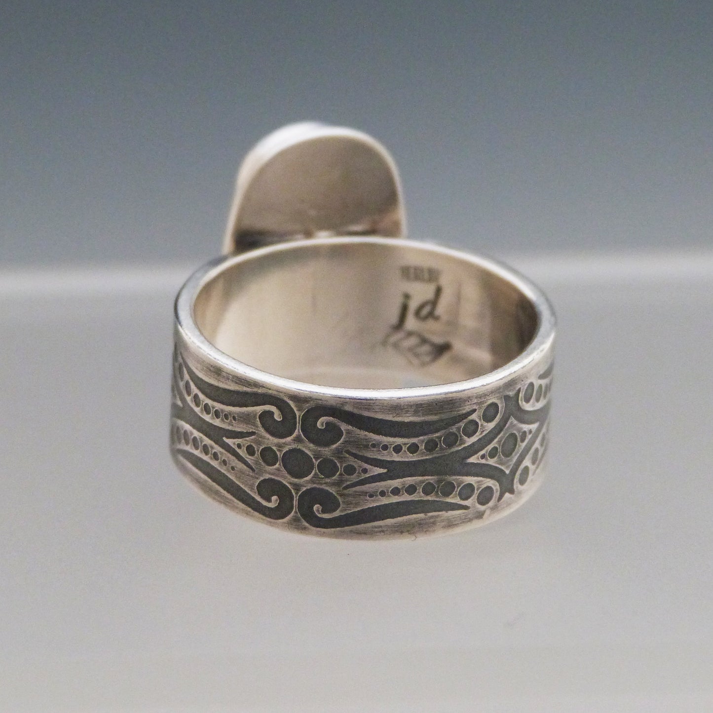 Chrysoprase Gemstone Ring