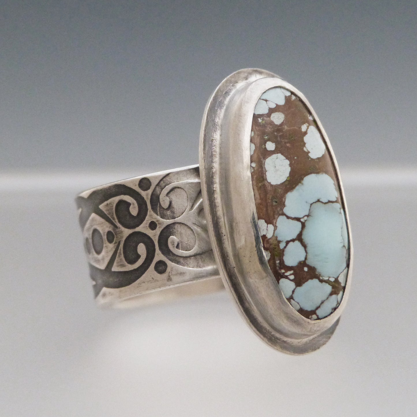 Gobi Turquoise Gemstone Ring