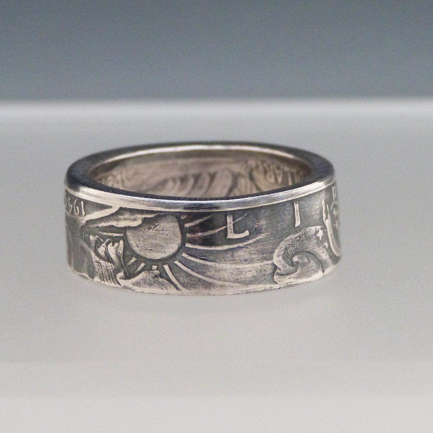 Walking Liberty Quarter Ring