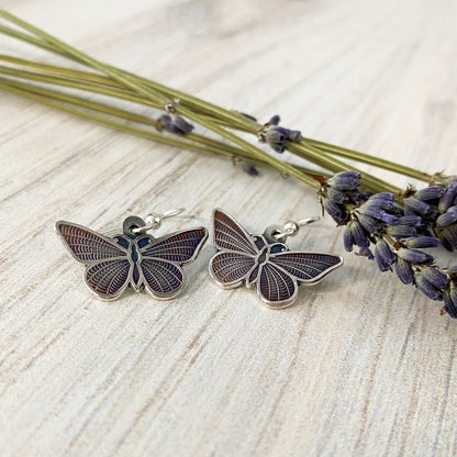 Colorful Butterfly Earrings