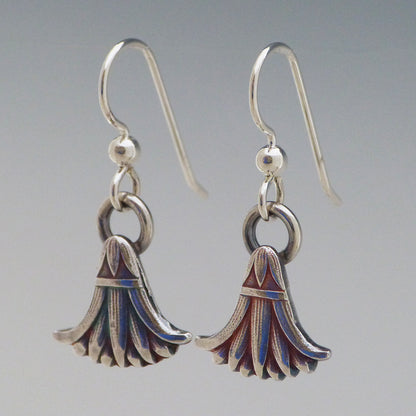 Antique Egyptian Lotus Earrings