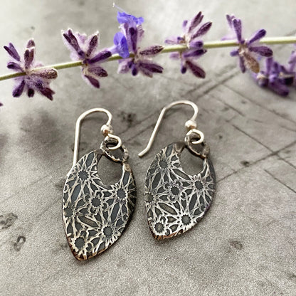 Floral Teardrop Earrings