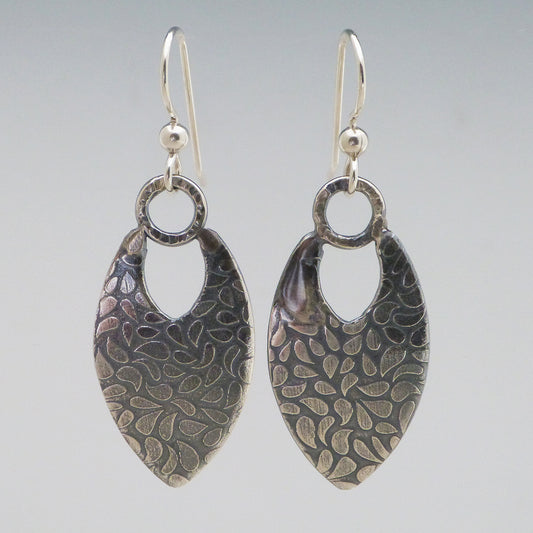 Falling Leaves Teardrop Earrings