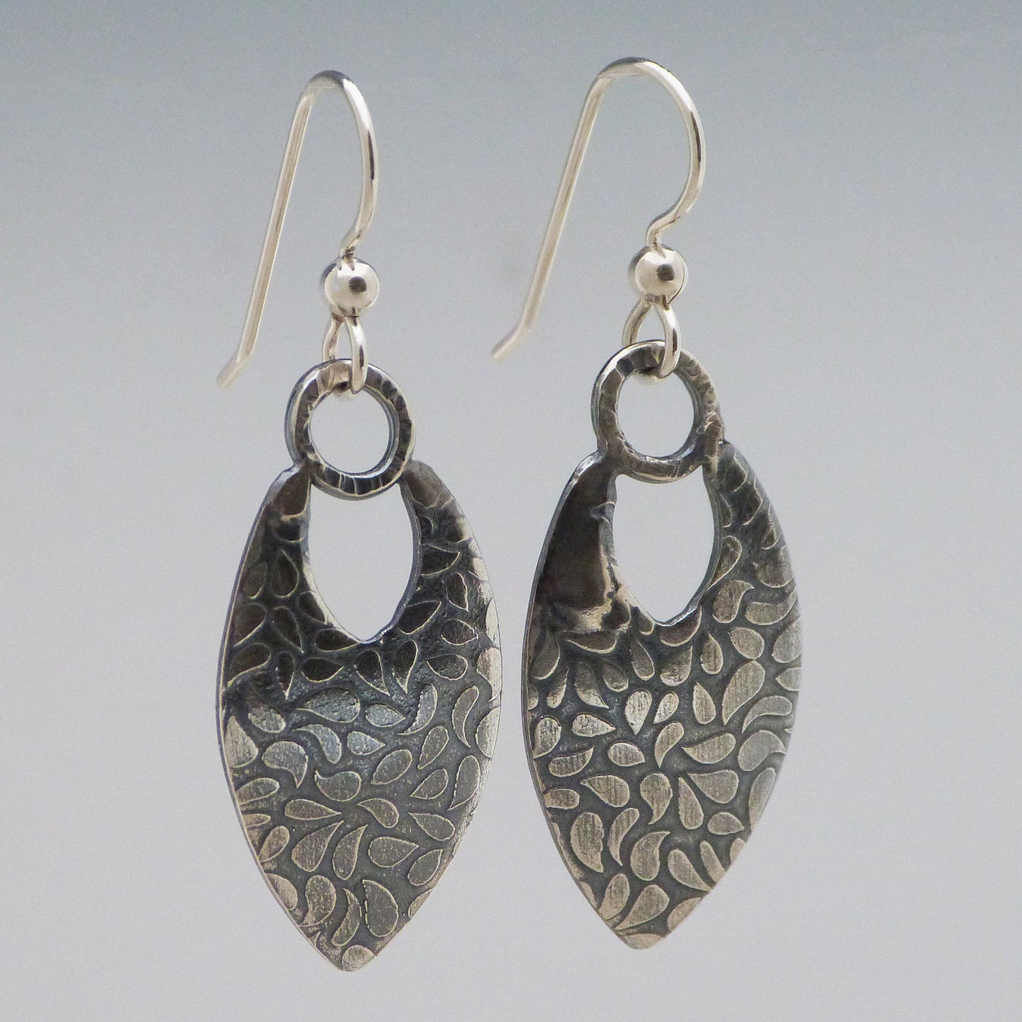 Falling Leaves Teardrop Earrings