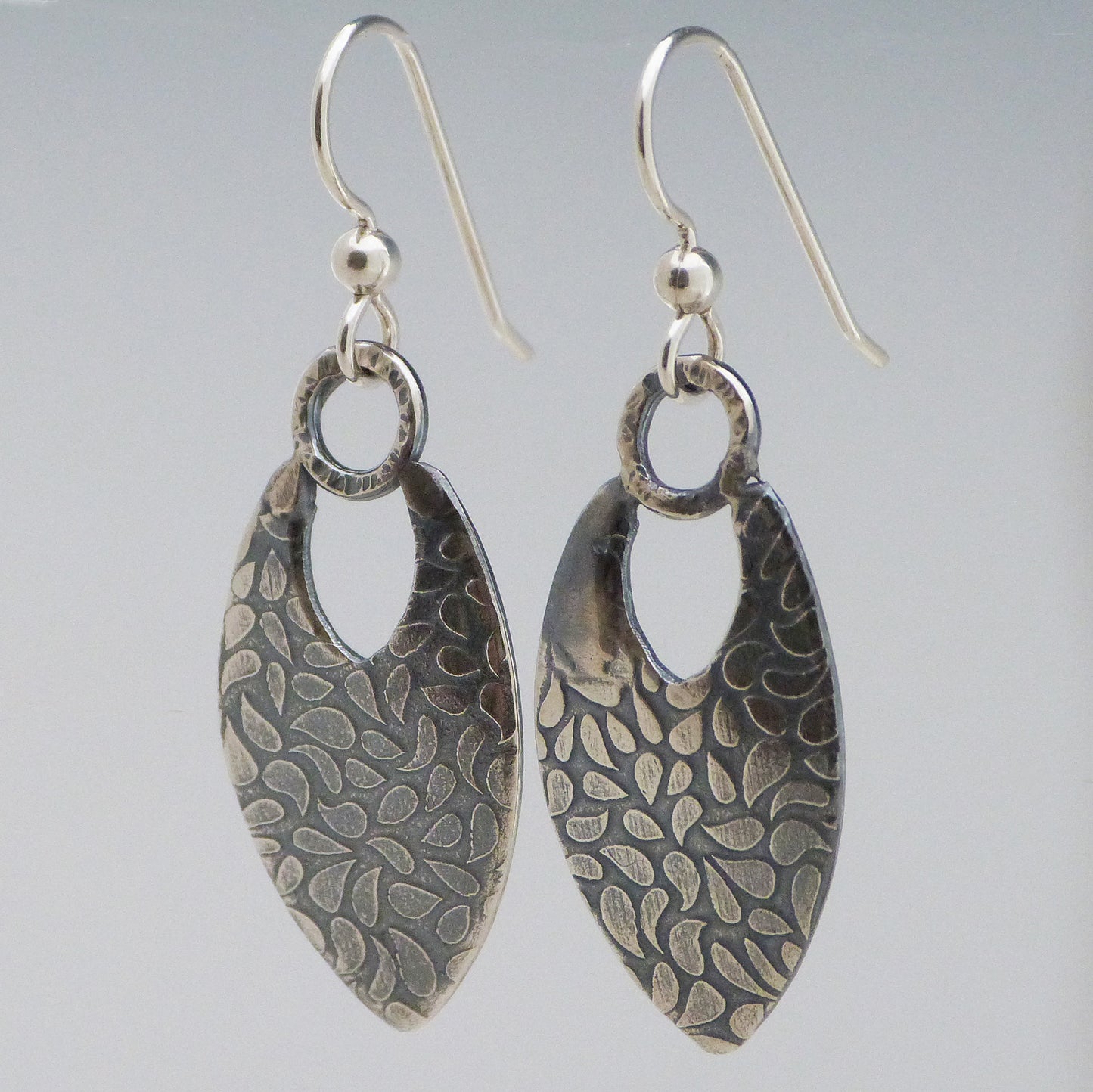 Falling Leaves Teardrop Earrings
