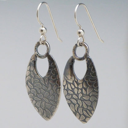 Falling Leaves Teardrop Earrings