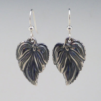 Grape Leaf Earrings