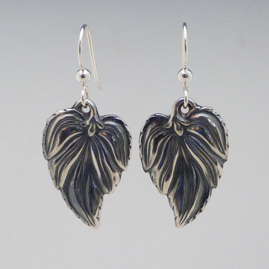 Grape Leaf Earrings
