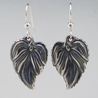Grape Leaf Earrings