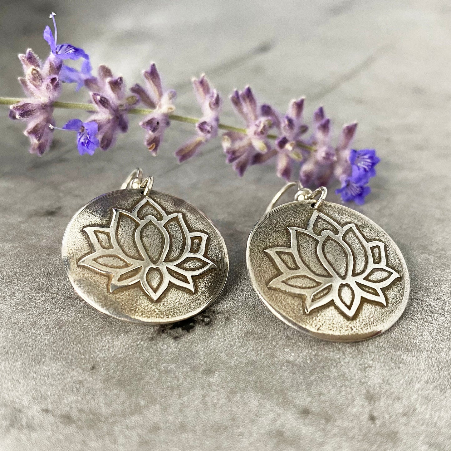 Lotus Blossom Earrings