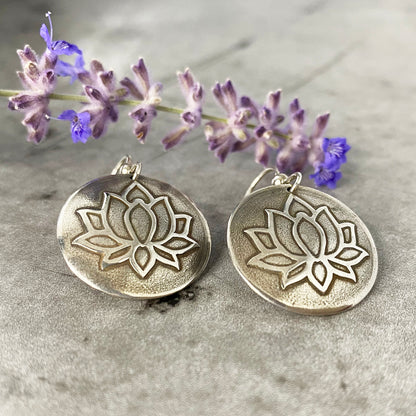 Lotus Blossom Earrings