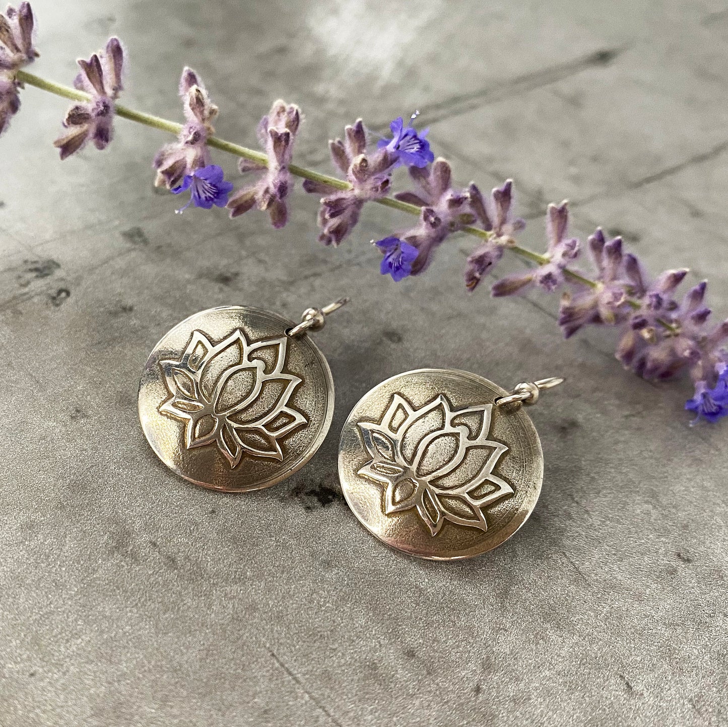 Lotus Blossom Earrings