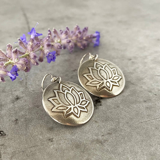Lotus Blossom Earrings