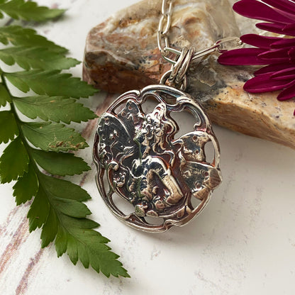 French Art Nouveau Fairy Necklace