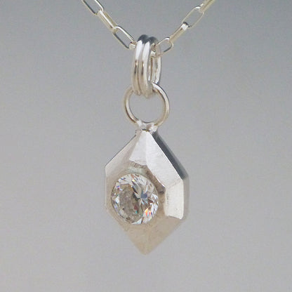 Geometric Gemstone Necklace