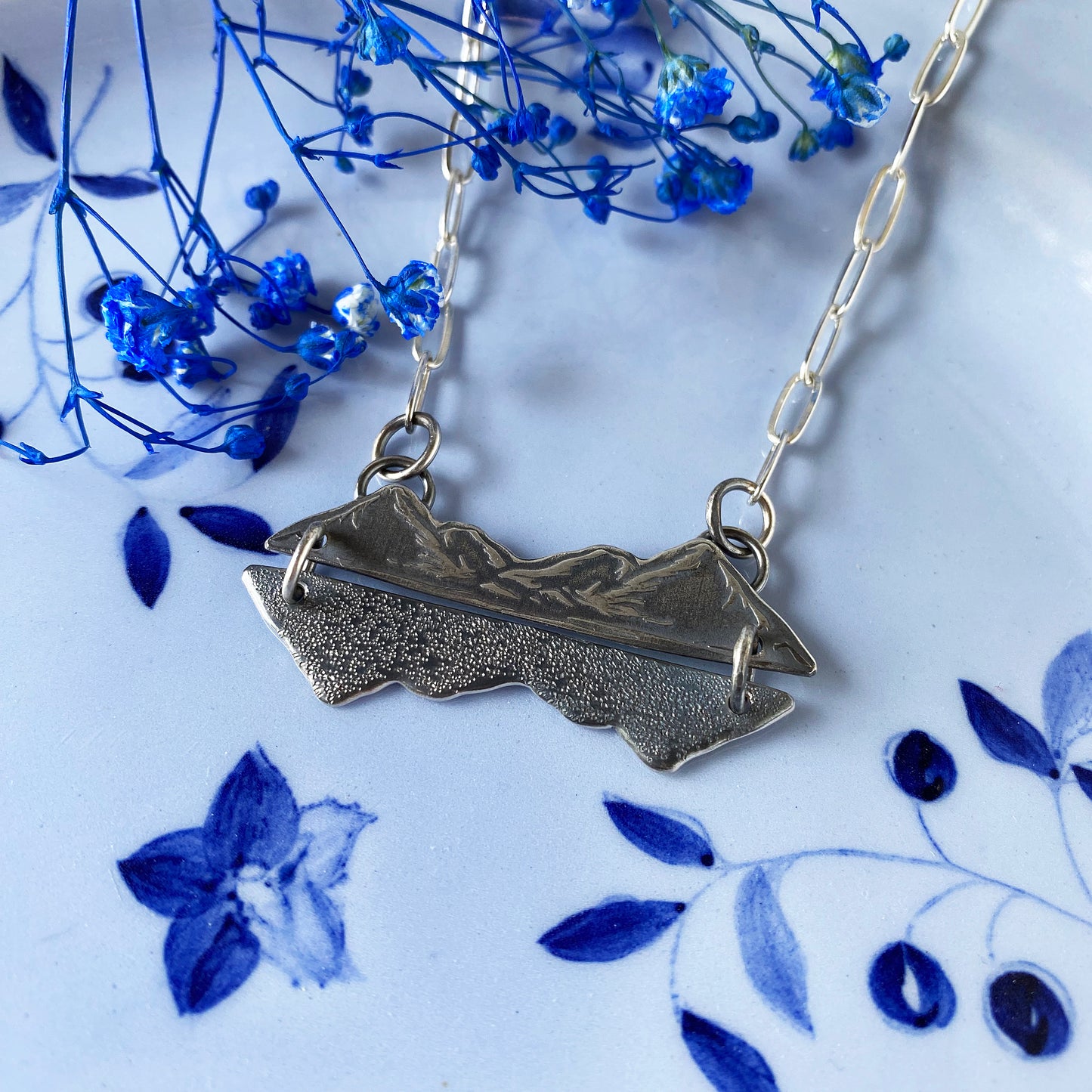 Mountain Reflection Necklace