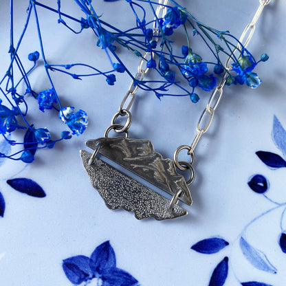 Mountain Reflection Necklace Small