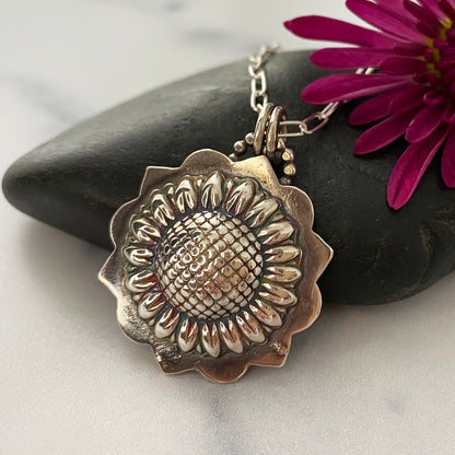 Sunflower Necklace