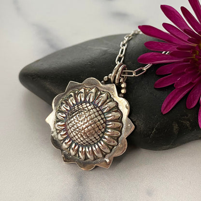 Sunflower Necklace