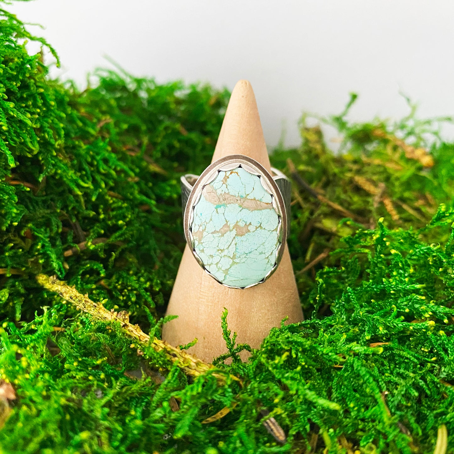 Robins Egg Blue Australian Turquoise Ring