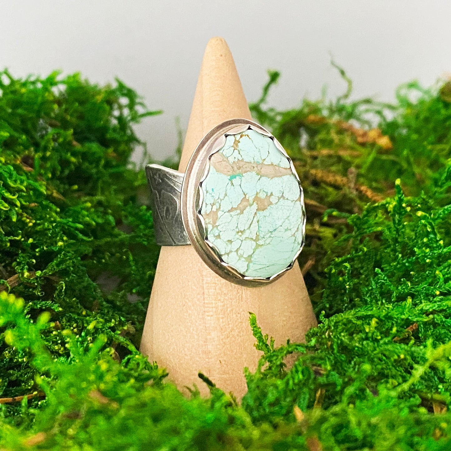 Robins Egg Blue Australian Turquoise Ring