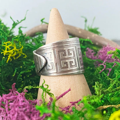 Customizable Sterling Wrap Rings