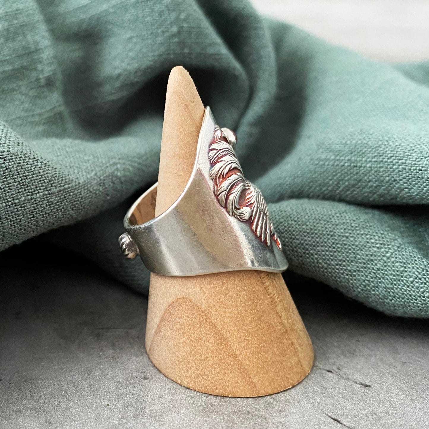 Carnelian Chicken Ring aka "Cock Ring"