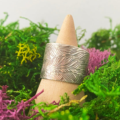 Customizable Sterling Wrap Rings
