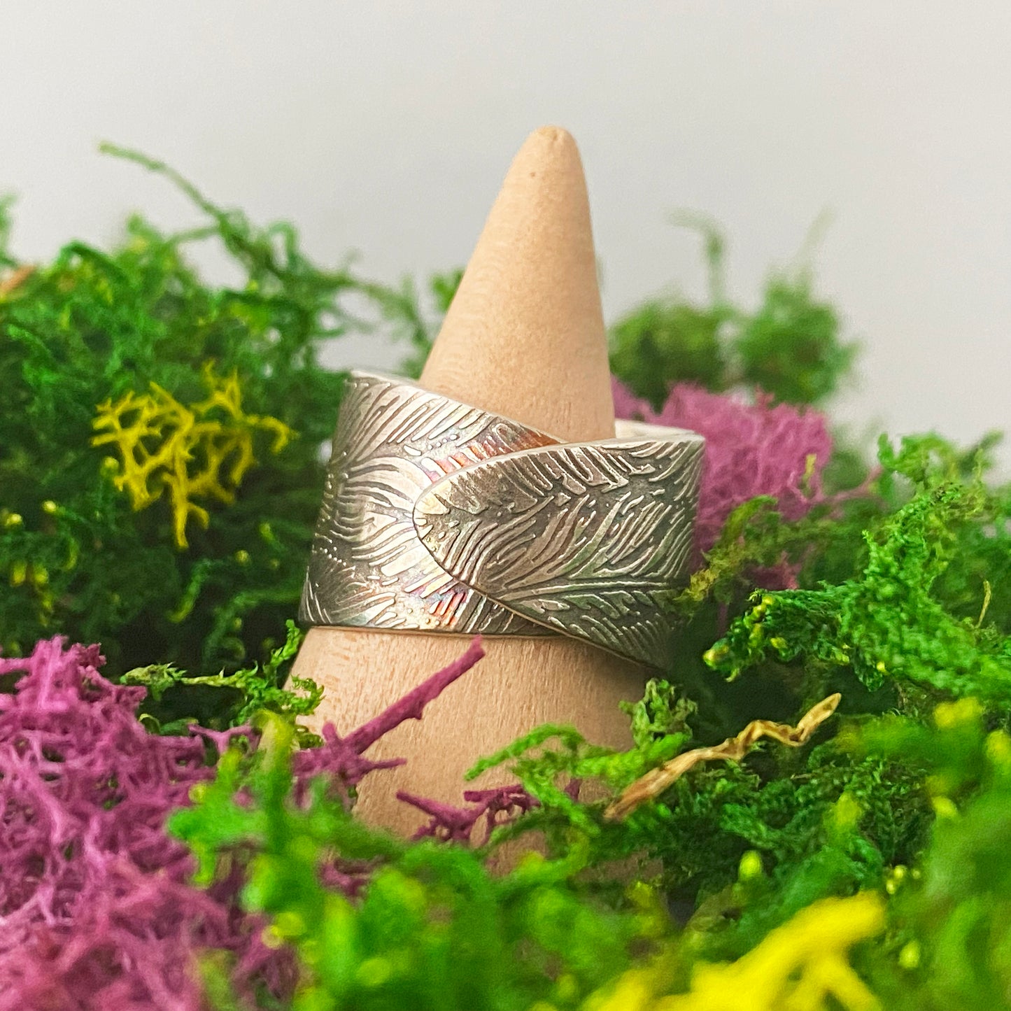 Customizable Sterling Wrap Rings