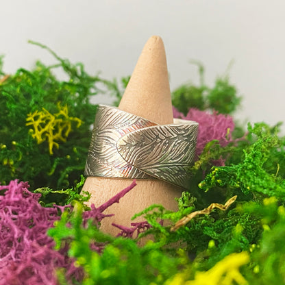 Customizable Sterling Wrap Rings