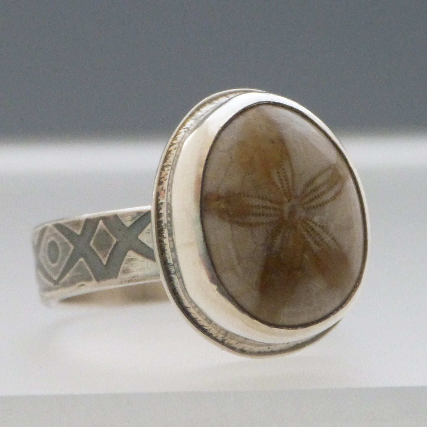 Fossil Starfish Ring