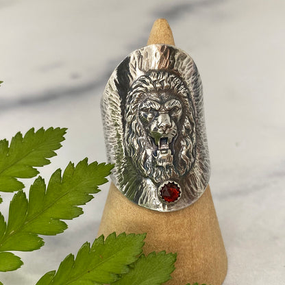 Lion Saddle Ring