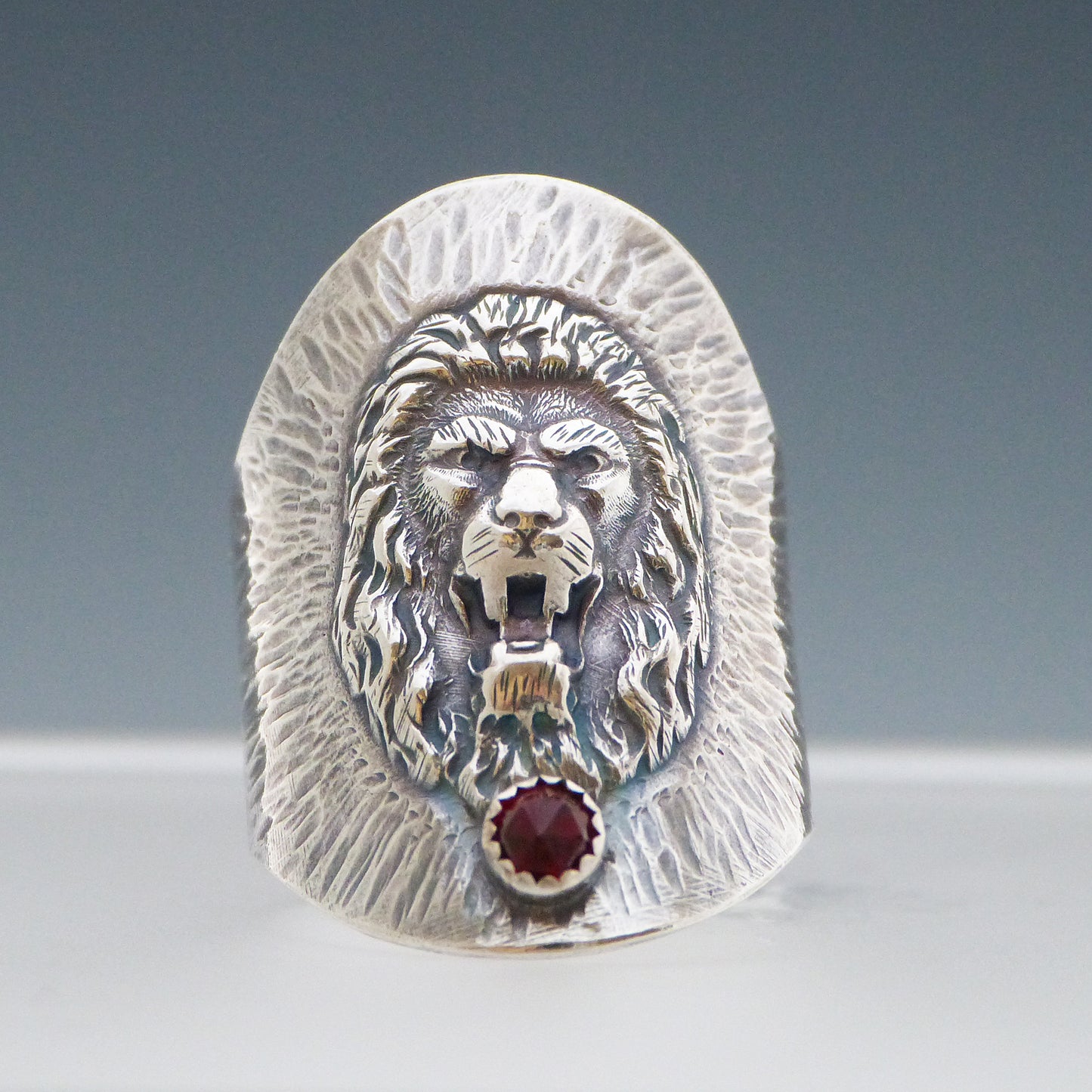 Lion Saddle Ring