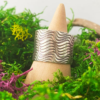 Customizable Sterling Wrap Rings
