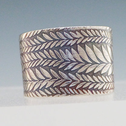 Customizable Sterling Wrap Rings
