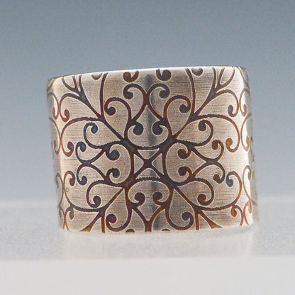 Customizable Sterling Wrap Rings