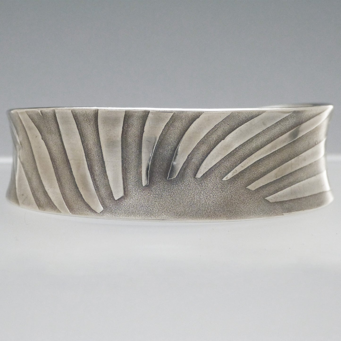 Sterling Sunrise Patterned Cuff