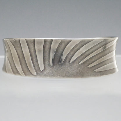 Sterling Sunrise Patterned Cuff