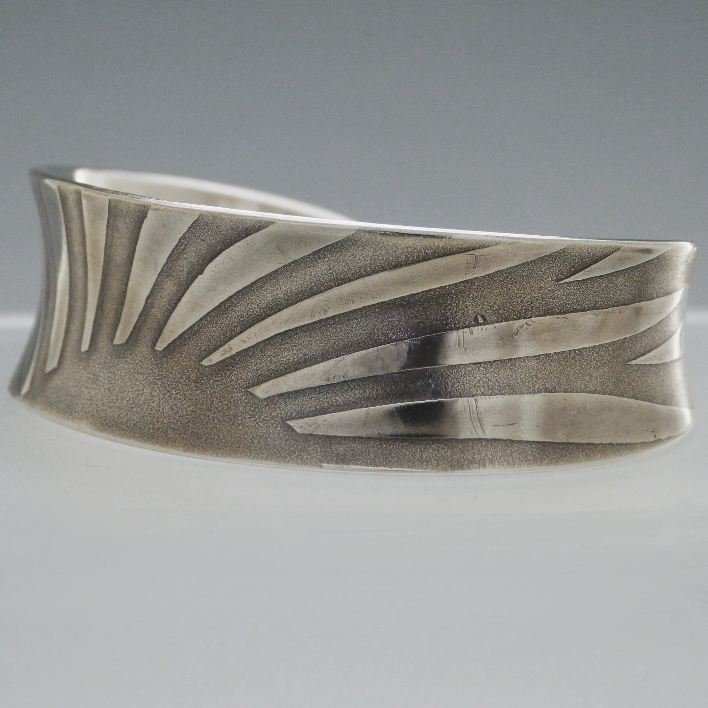 Sterling Sunrise Patterned Cuff