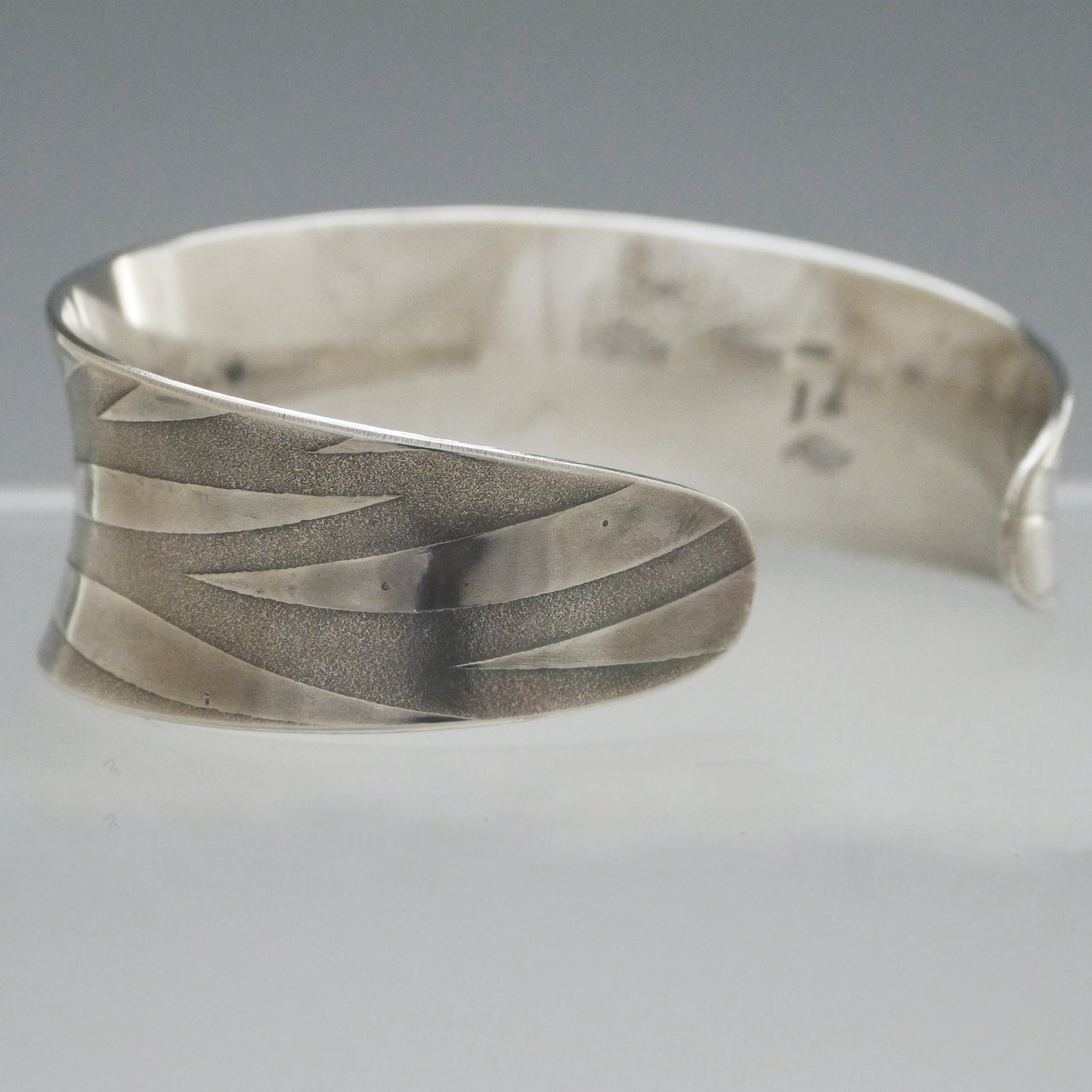 Sterling Sunrise Patterned Cuff