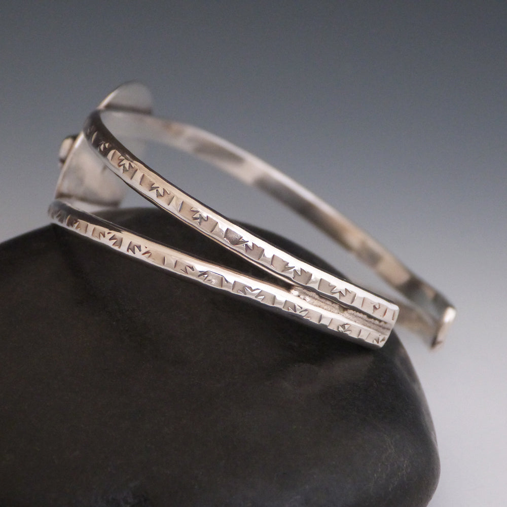 Horse cuff Sterling silver