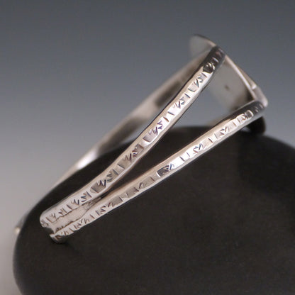 Horse cuff Sterling silver