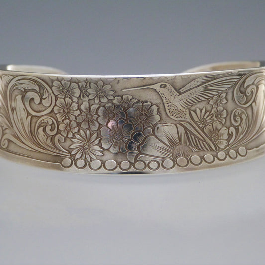 Hummingbird Cuff Bracelet