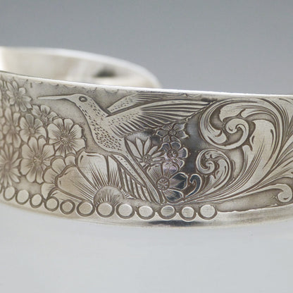 Hummingbird Cuff Bracelet